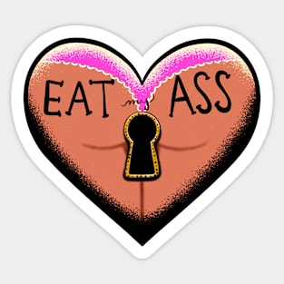 Eat Cake Sticker